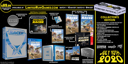 Limited Run #350: Star Wars Episode I: Racer Premium Edition (PS4)