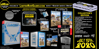 Switch Limited Run #77: Star Wars Episode I: Racer Premium Edition