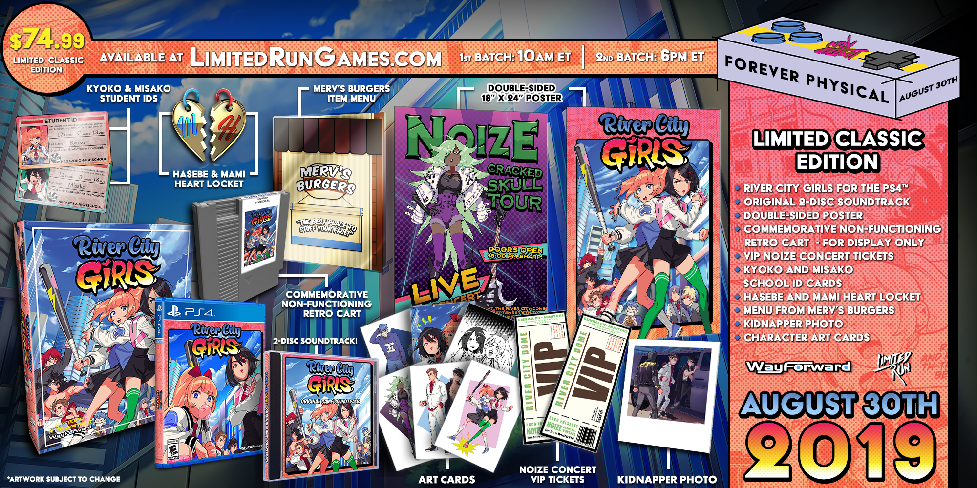 Limited Run #291: River City Girls Classic Edition (PS4) – Limited