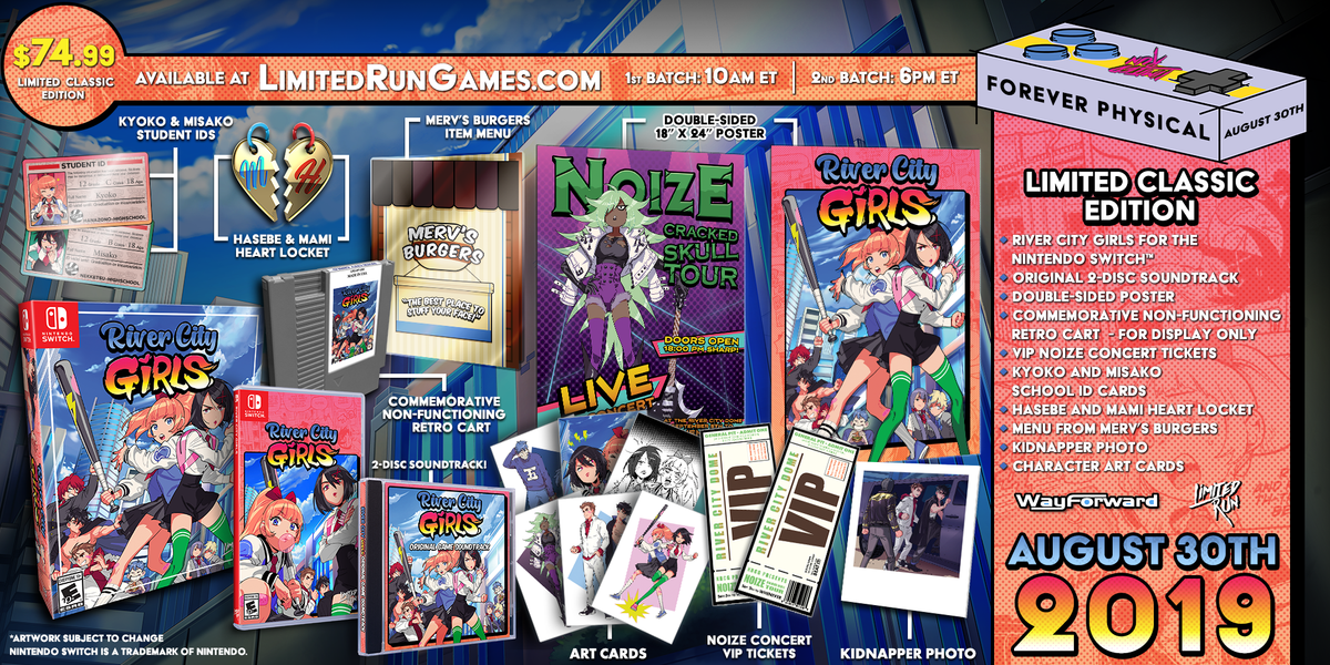 Switch Limited Run #45: River City Girls Classic Edition