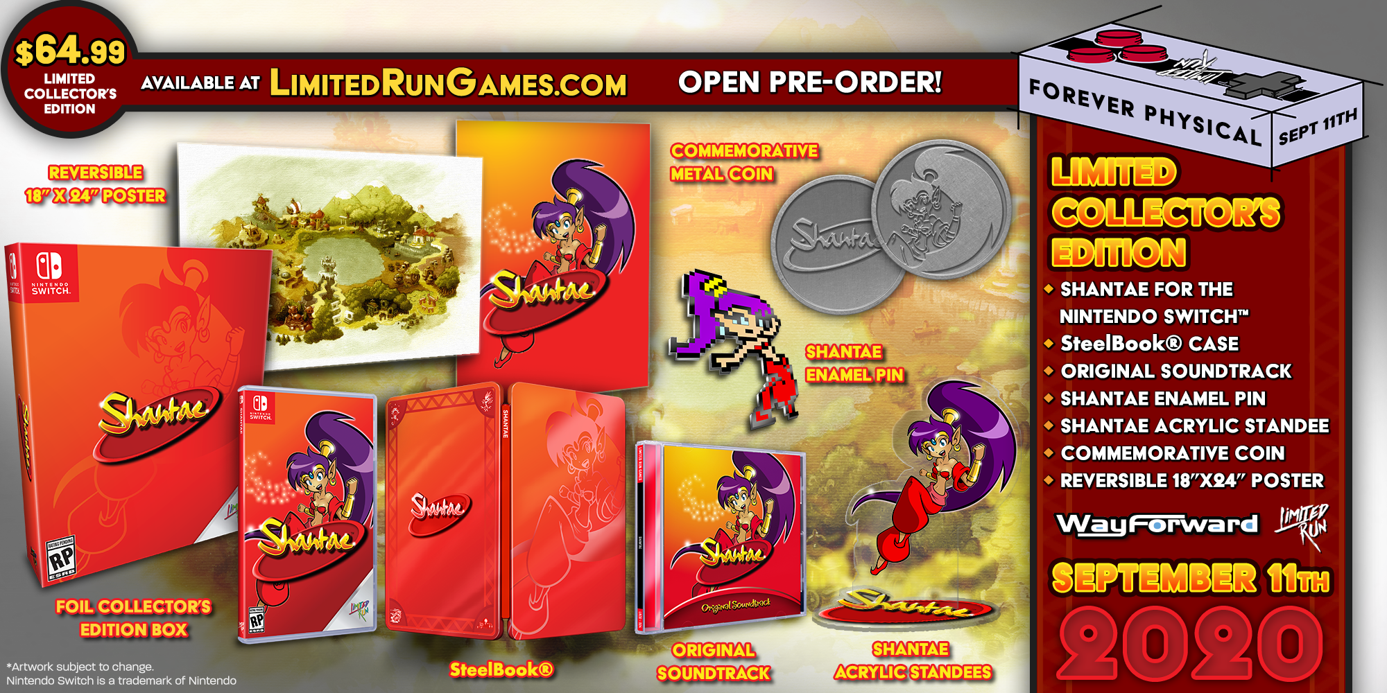 Switch Limited Run #83: Shantae Collector's Edition – Limited Run Games