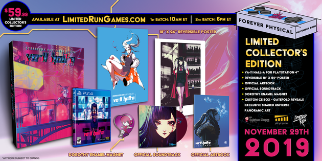 Limited Run #314: VA-11 HALL-A Collector's Edition (PS4)