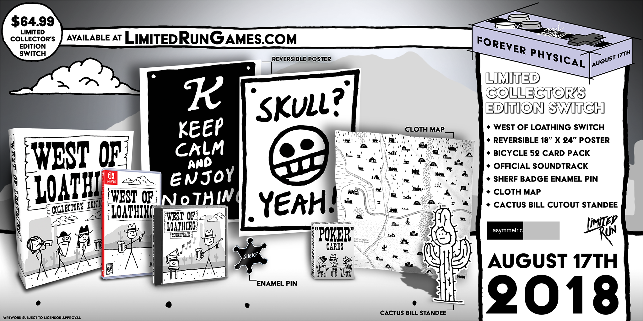 Switch Limited Run #11: West of Loathing Collector’s Edition