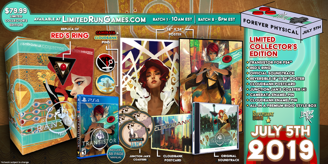 Limited Run #265: Transistor Collector's Edition (PS4)