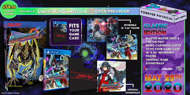 Limited Run #346: Blaster Master Zero 2 Classic Edition (PS4)