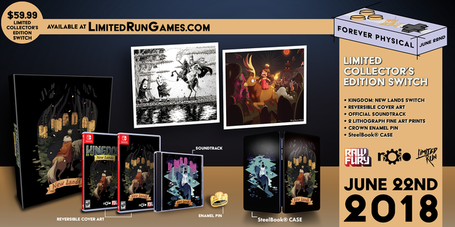 Switch Limited Run #7: Kingdom New Lands Collector's Edition