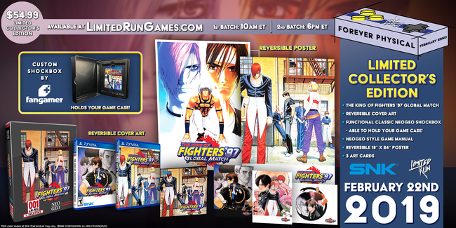 Limited Run #205: King of Fighters 97 Global Match Classic Edition (Vita)