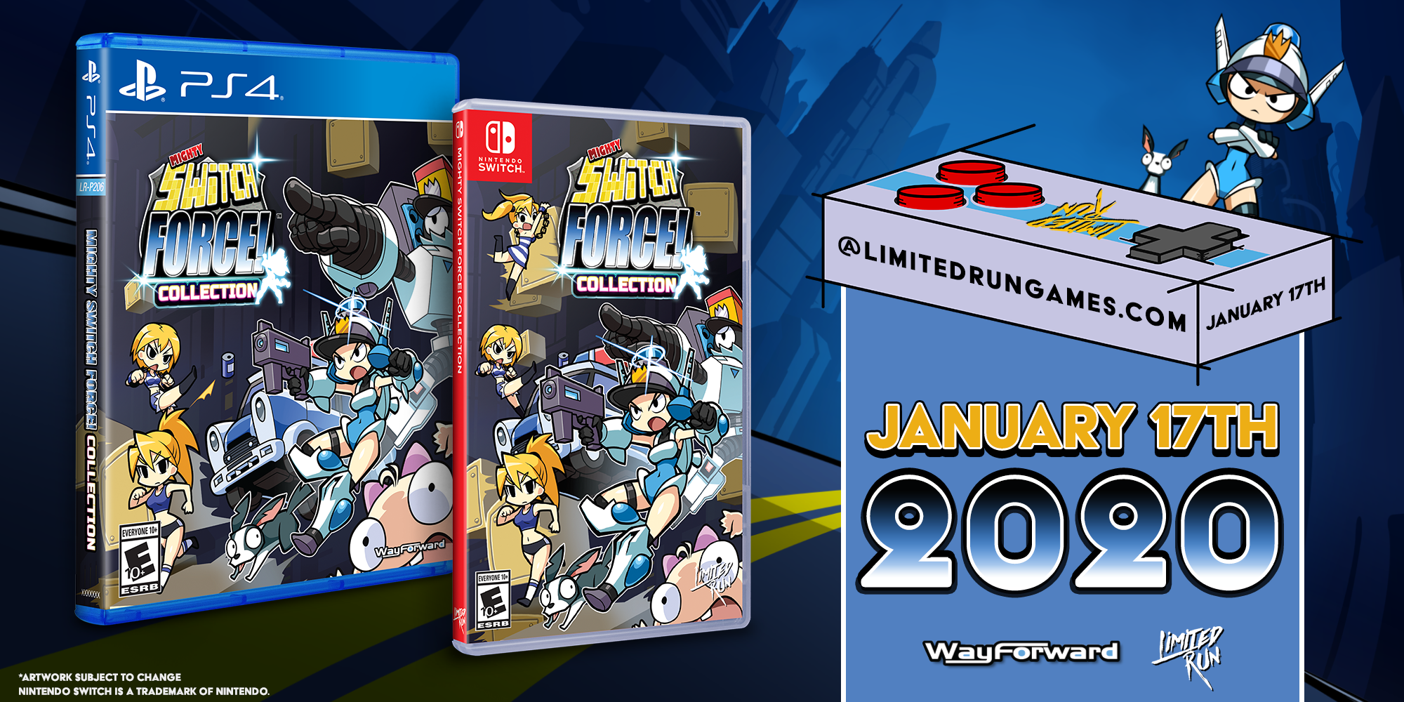 Limited Run #322: Mighty Switch Force! Collection (PS4) – Limited