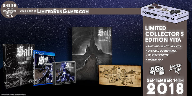 Limited Run #167: Salt & Sanctuary Collector's Edition (Vita)