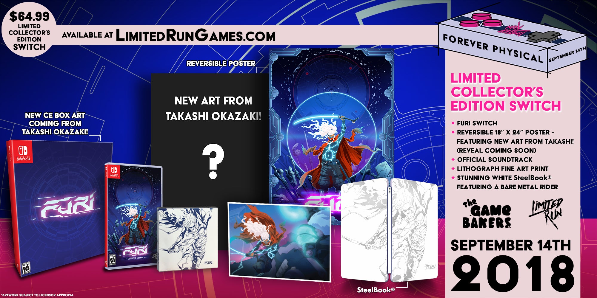 Switch Limited Run #14: Furi Collector's Edition – Limited Run Games