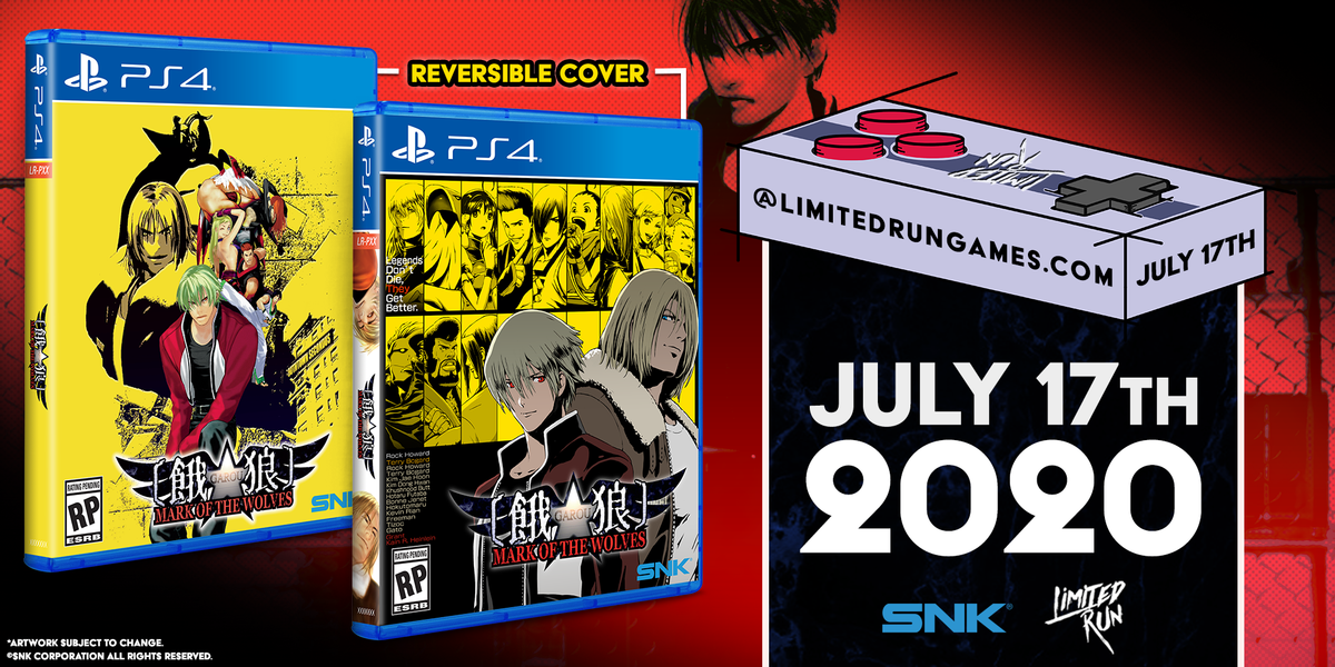 Limited Run #354: GAROU: MARK OF THE WOLVES (PS4)