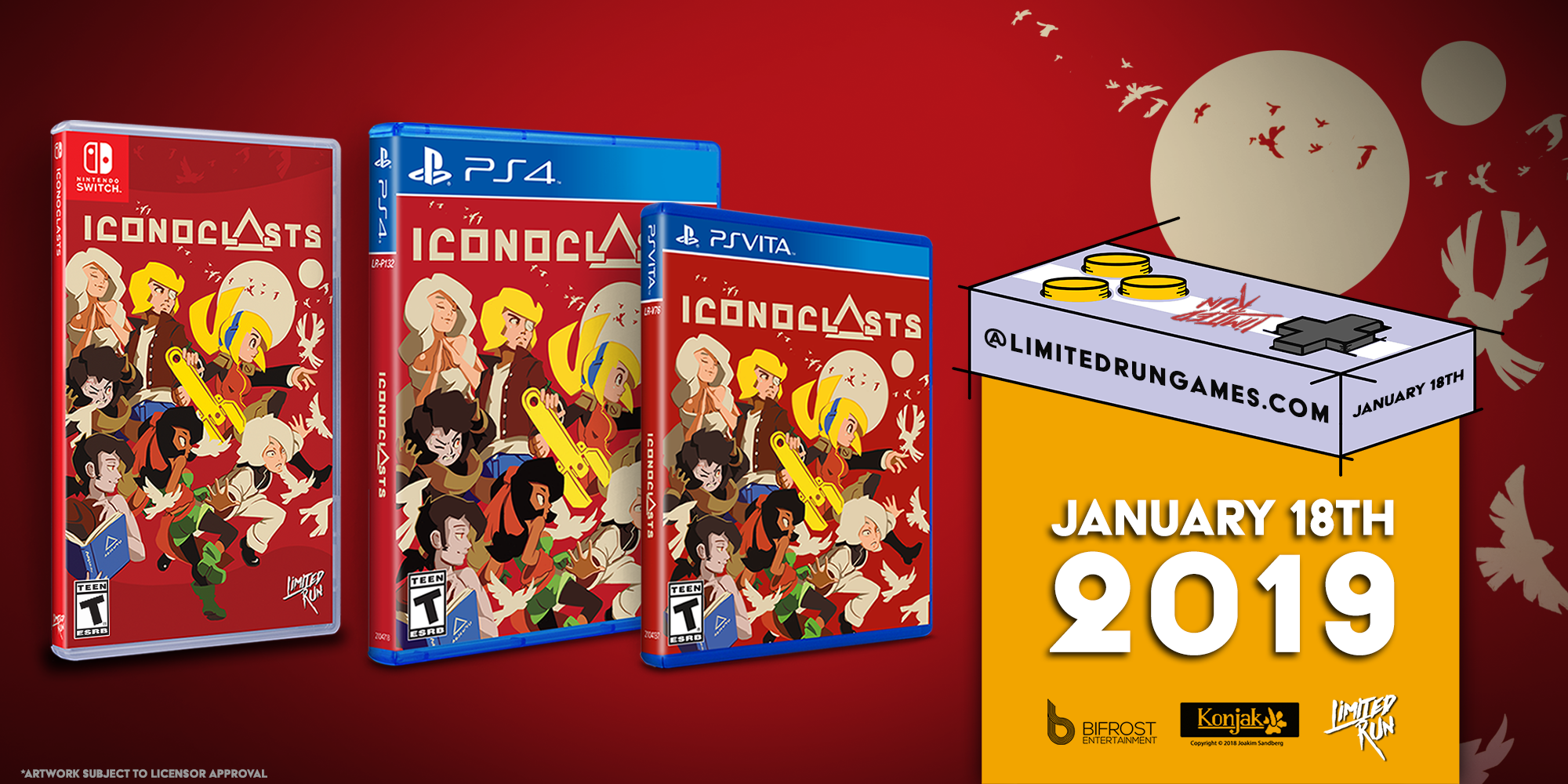 Switch Limited Run #25: Iconoclasts – Limited Run Games