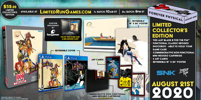 Limited Run #358: The Last Blade 2 Collector's Edition (PS4)
