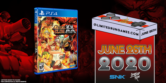 Limited Run #352: Metal Slug XX (PS4)