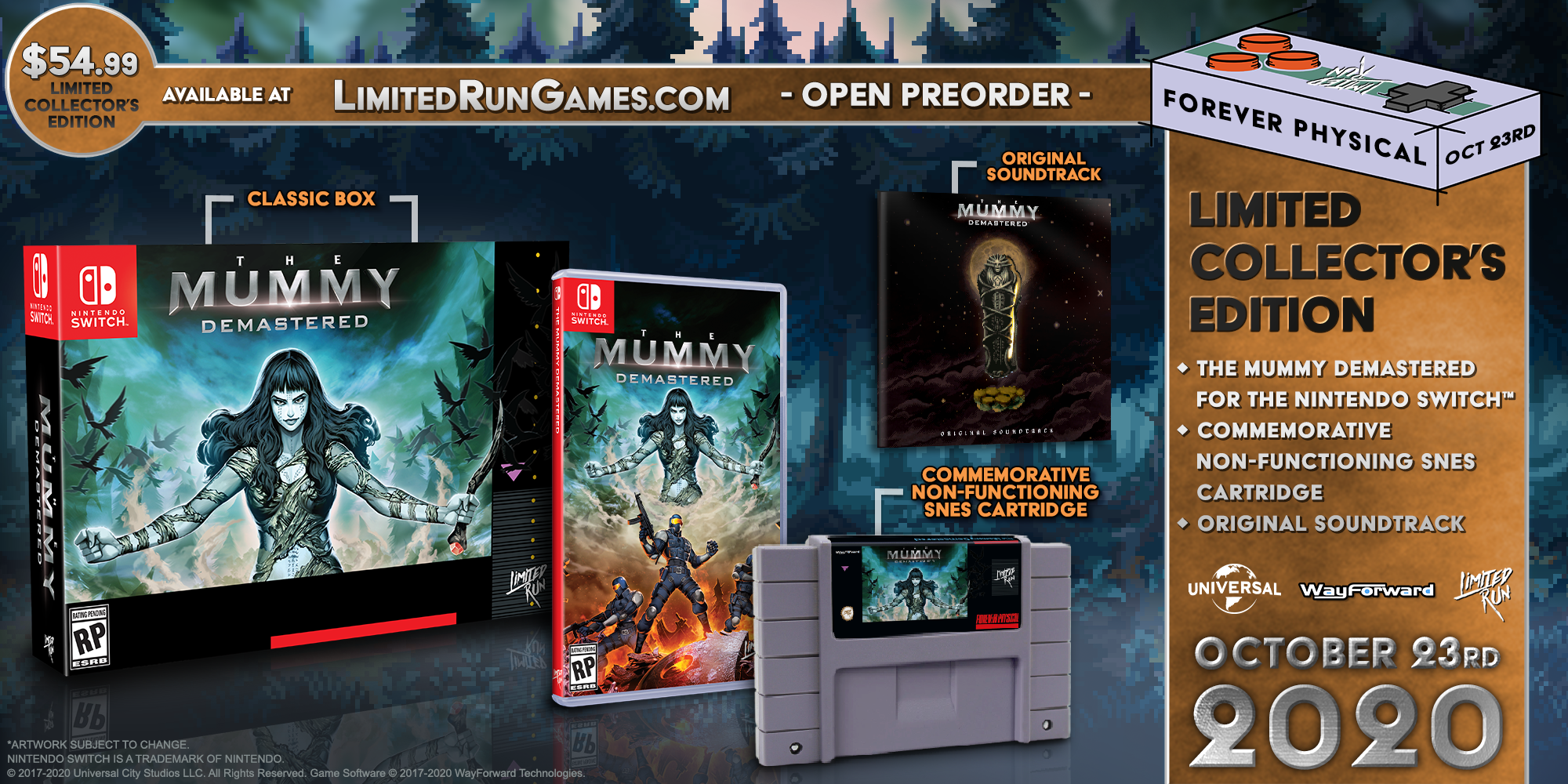 Switch Limited Run #86: The Mummy Demastered Collector's Edition Switch Limited Run #86: The Mummy Demastered Collector's Edition