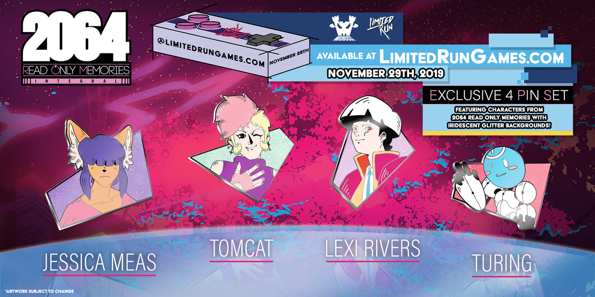 2064: Read Only Memories Pin Pack