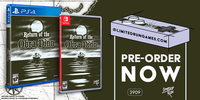 Limited Run #355: Return of the Obra Dinn (PS4)