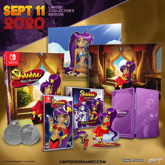Switch Limited Run #84: Shantae: Risky's Revenge Collector's Edition