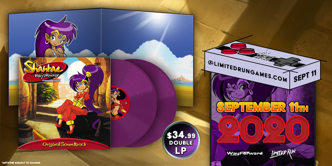 Shantae: Risky's Revenge - 2LP Vinyl Soundtrack