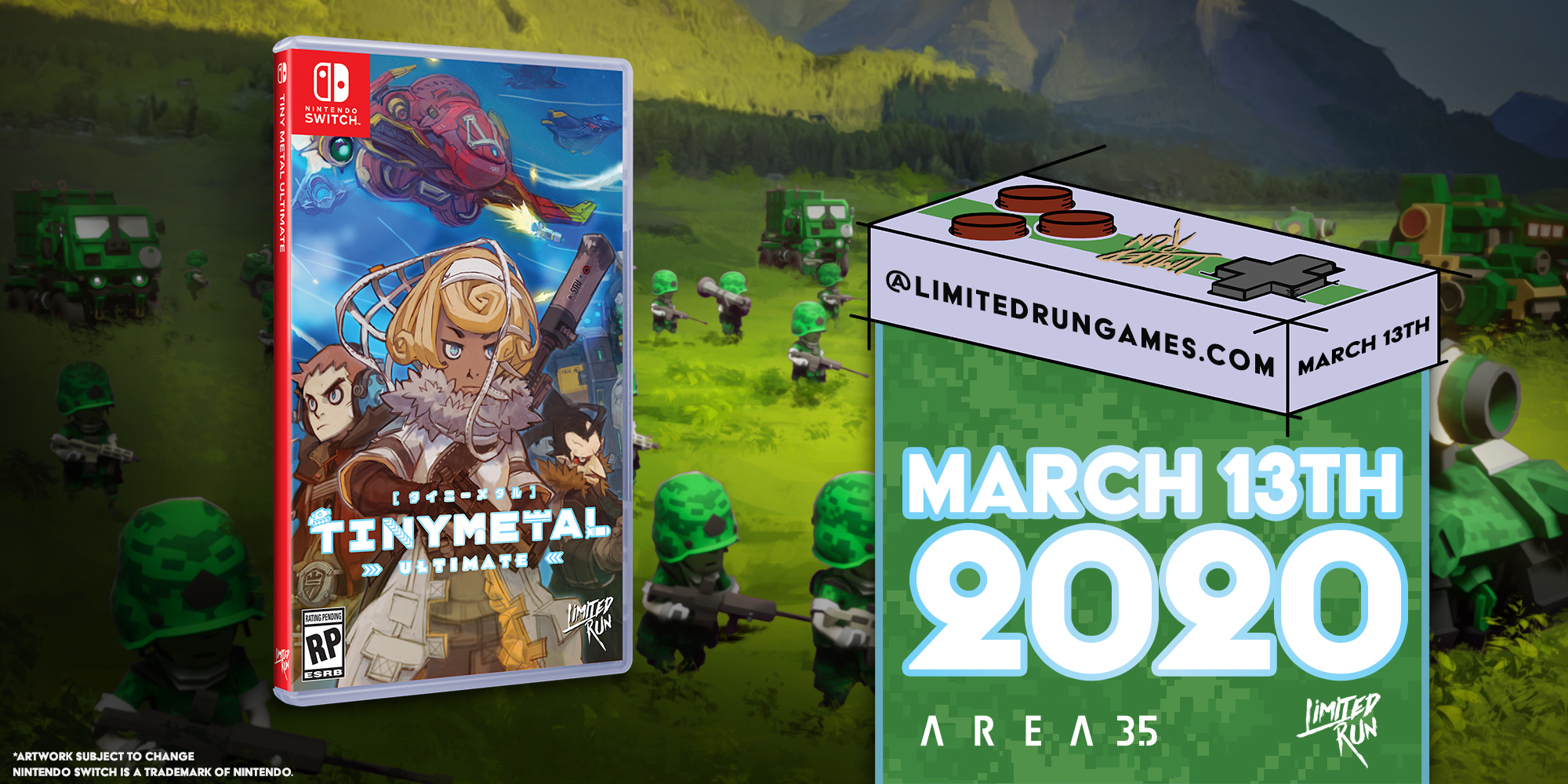 Switch Limited Run #64: Tiny Metal Ultimate – Limited Run Games Switch Limited Run #64: Tiny Metal Ultimate – Limited Run Games