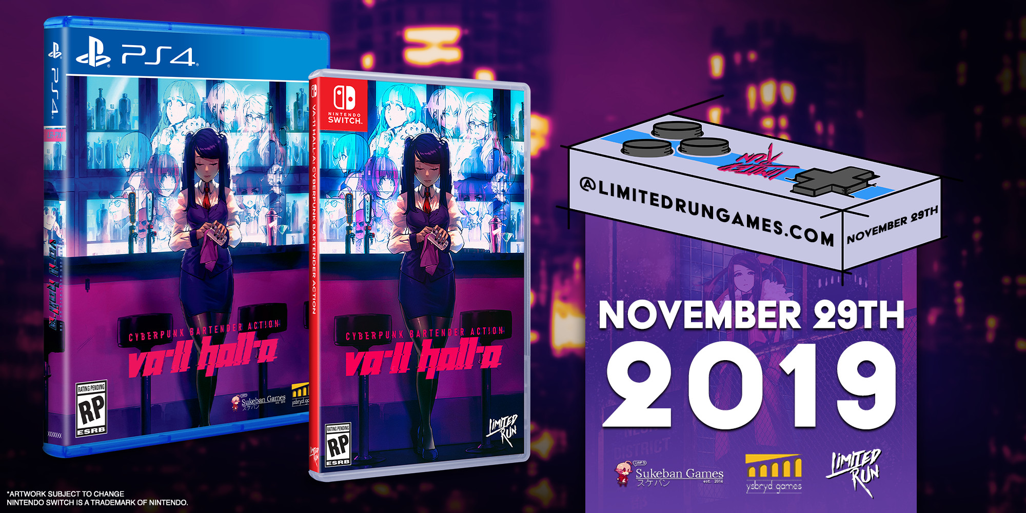 VA-11 Hall-A for PlayStation 4