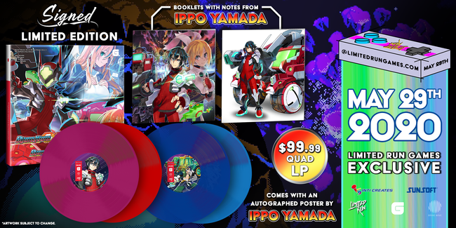 Blaster Master Zero 1 & 2 - 4LP Deluxe Vinyl Soundtrack Set (Signed)