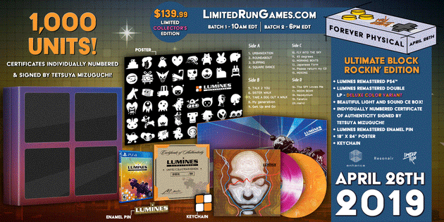 Limited Run #201: Lumines Remastered Ultimate Edition (PS4)