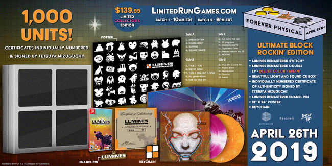 Switch Limited Run #27: Lumines Remastered Ultimate Edition