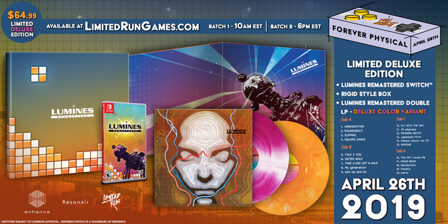 Switch Limited Run #27: Lumines Remastered Deluxe Edition