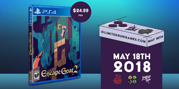 Limited Run #141: Escape Goat 2 (PS4)