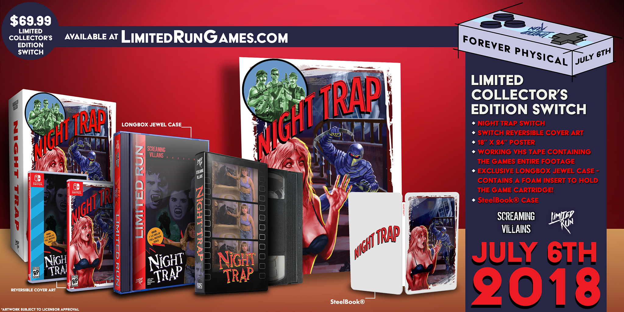 Switch Limited Run #8: Night Trap Classic Edition – Limited Run Games