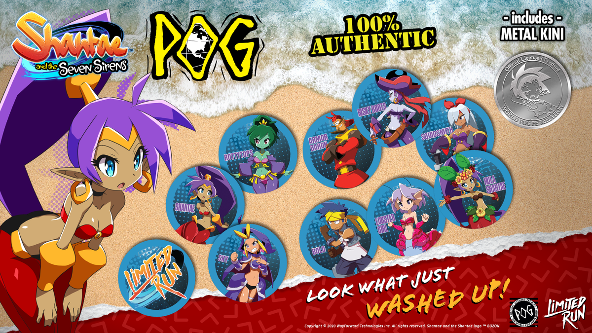 Shantae and the Seven Sirens - POG Set