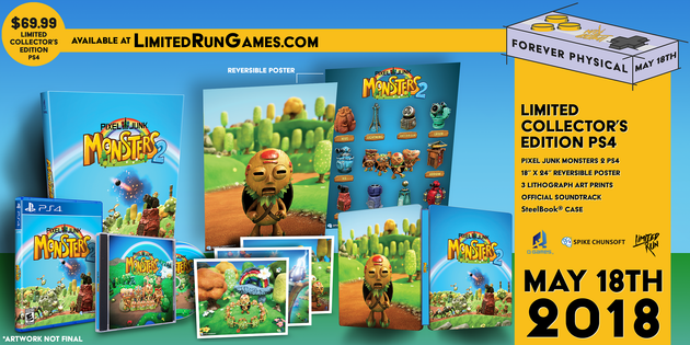 Limited Run #150: PixelJunk Monsters 2 Collector's Edition (PS4)