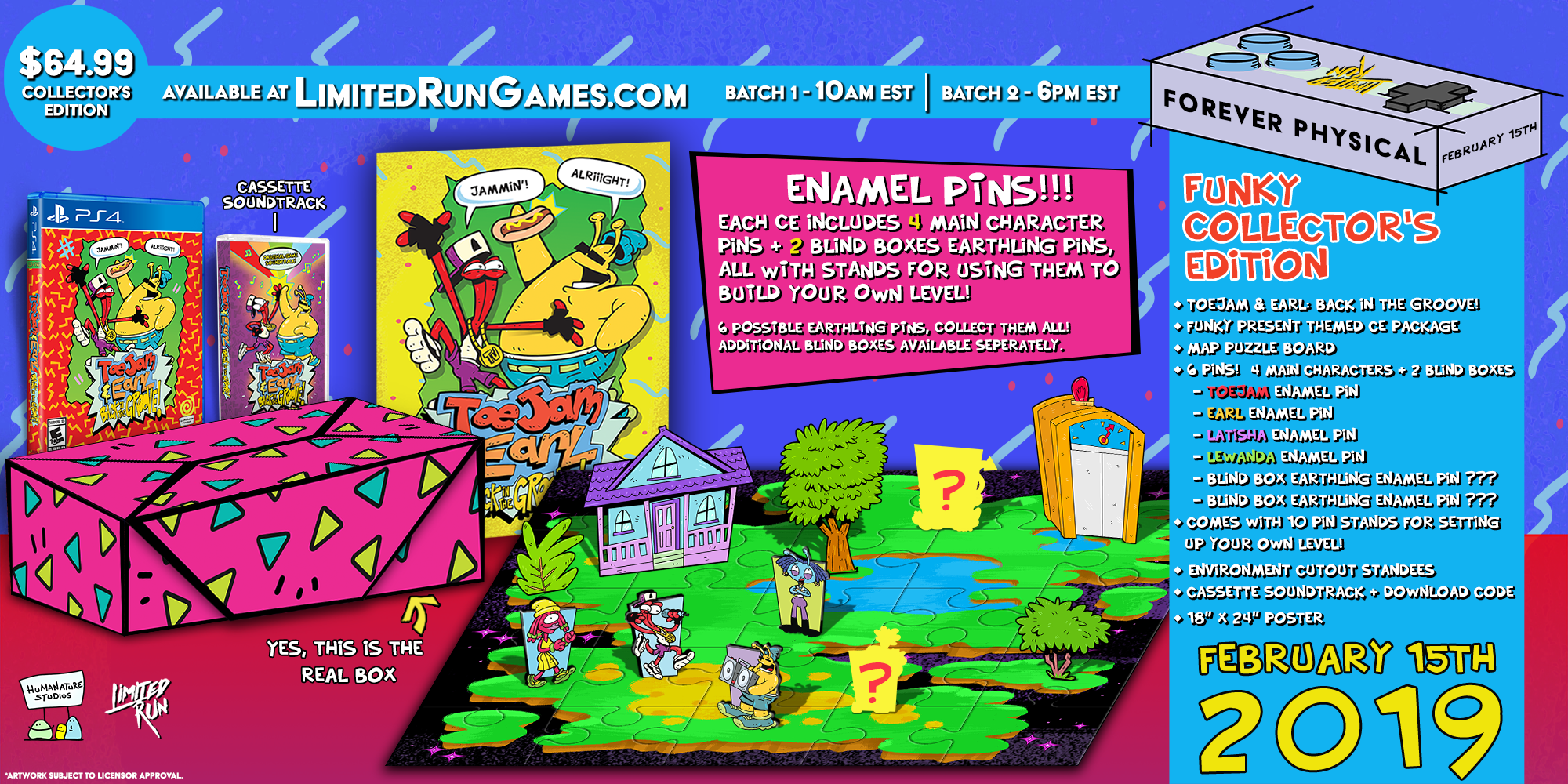 人気沸騰ブラドン & ToeJam #243: Run Limited Earl: Groove the in Back PS4ソフト