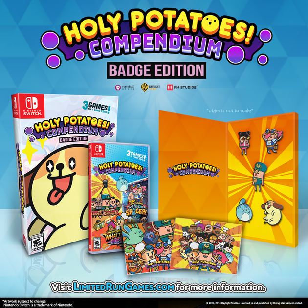 Holy Potatoes! Compendium Badge Edition (Switch)