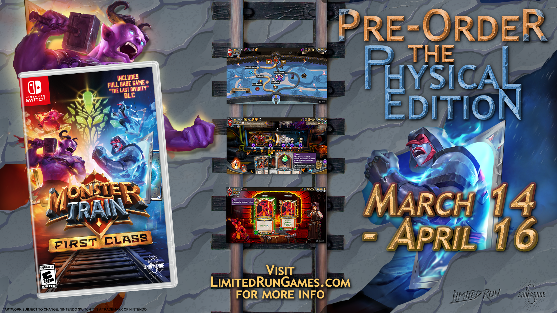 Monster Train Merch Monster Train First Class (Switch) – Limited Run Games