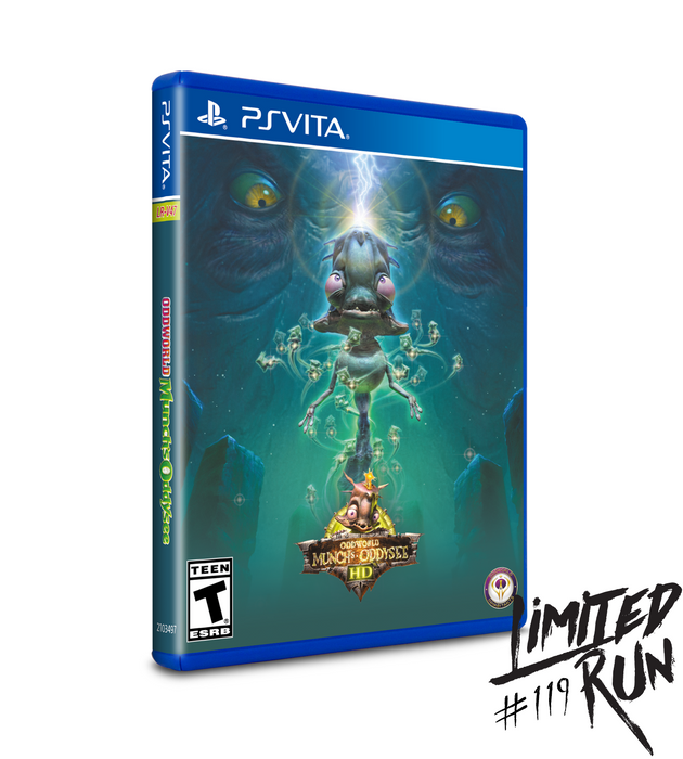 Limited Run #119: Oddworld: Munch's Oddysee HD - PAX Variant (Vita)