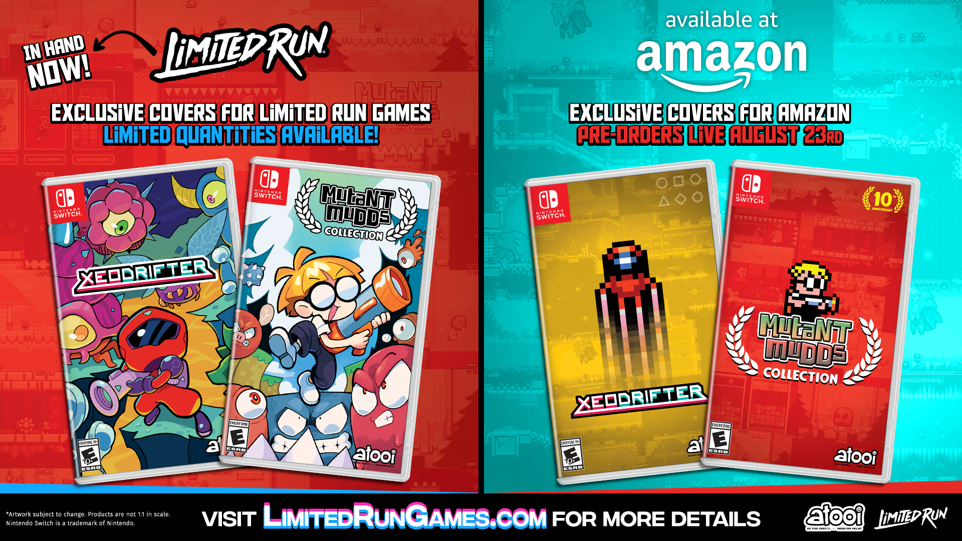 Mutant Mudds Collection (Switch) – Limited Run Games Mutant Mudds Collection (Switch) – Limited Run Games