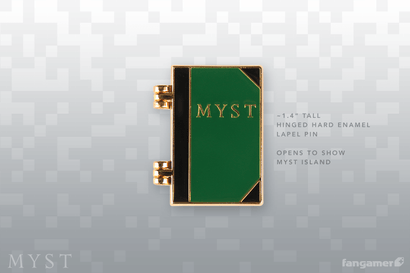 MYST Opening Book Pin