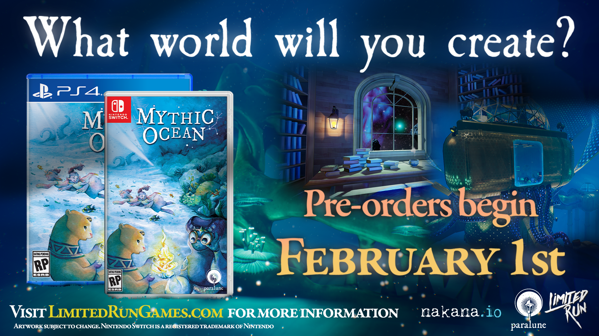 Mythic Ocean (Switch) – Limited Run Games