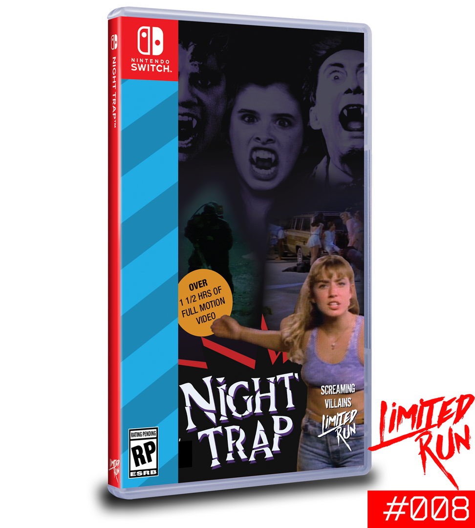 Switch Limited Run #8: Night Trap – Limited Run Games Switch Limited Run #8: Night Trap – Limited Run Games