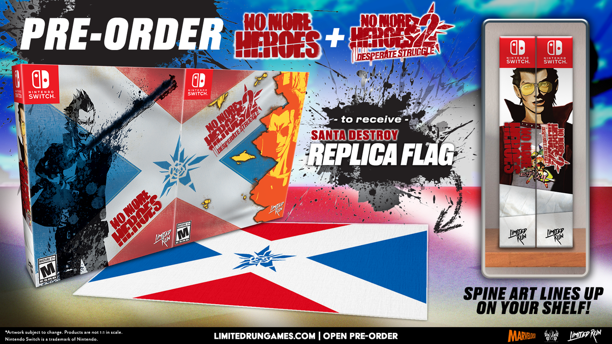 Switch Limited Run #99: No More Heroes Collector's Edition