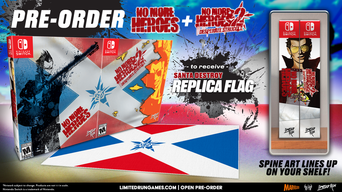 Switch Limited Run #100: No More Heroes 2 Collector's Edition