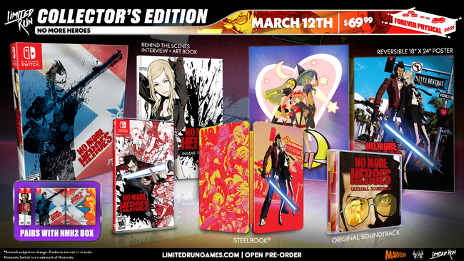Switch Limited Run #99: No More Heroes Collector's Edition