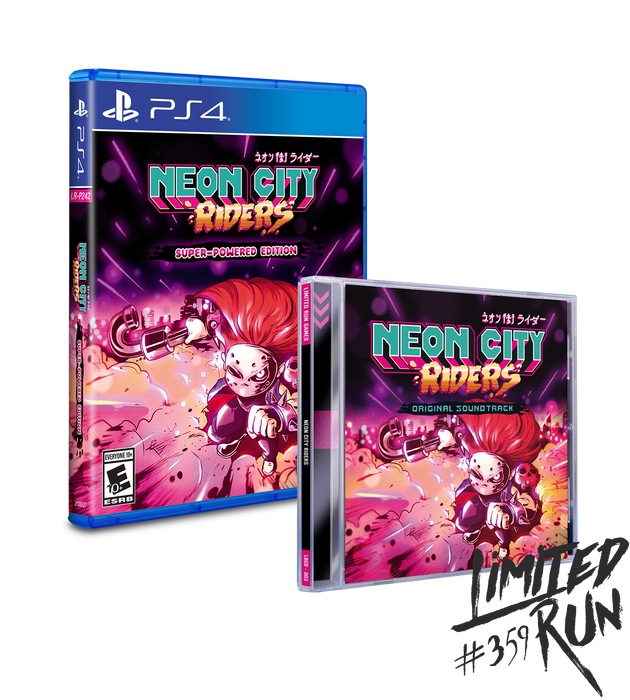 Limited Run #359: Neon City Riders OST Bundle (PS4)