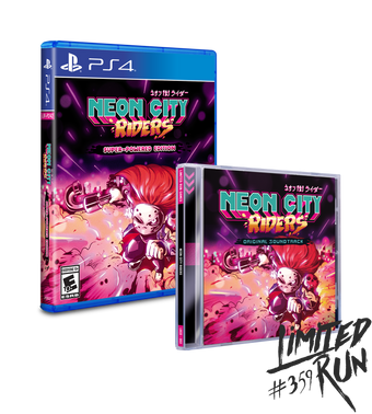 Limited Run #359: Neon City Riders OST Bundle (PS4)