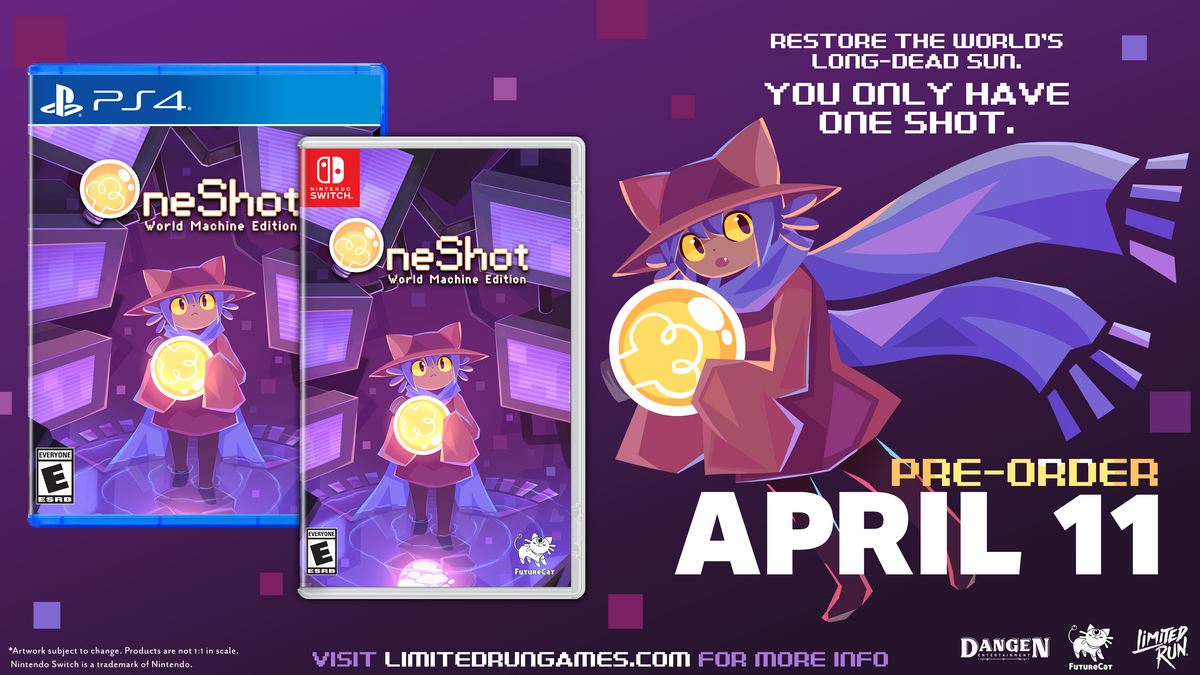 OneShot: World Machine Edition (Switch) – Limited Run Games
