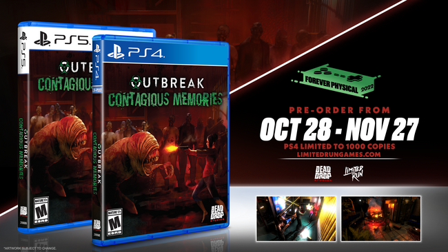 Limited Run #484: Outbreak: Contagious Memories (PS4)