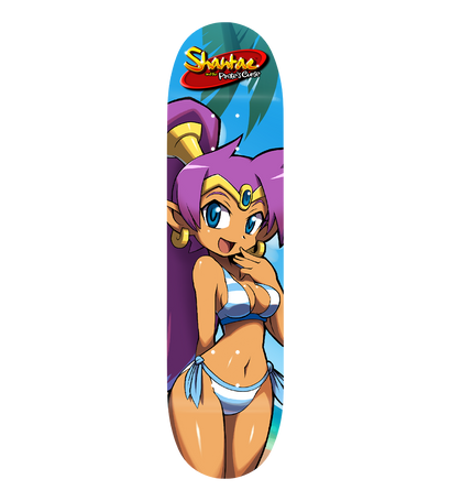 Shantae and the Pirate's Curse - Skateboard Deck (Shantae)
