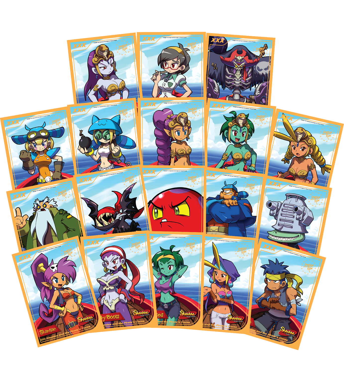 Planche De Skate Shantae And The Pirate's Curse – Édition Limitée Limited Run Games, Neuve